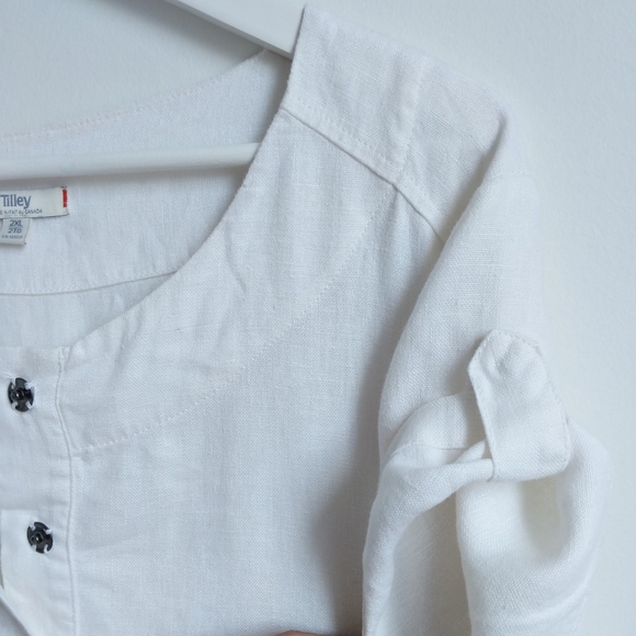 Tilley 100% Linen Tunic Dress 2XL - Picture 4 of 13